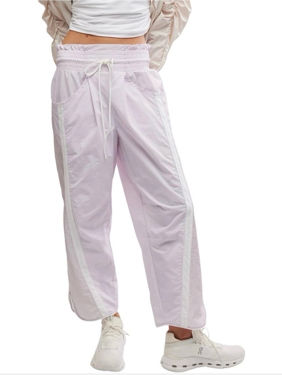 FP Movement by Free People Pants - FP Movement Champ Is Here Pants Sz M Light Pink Athletic Waterproof Joggers